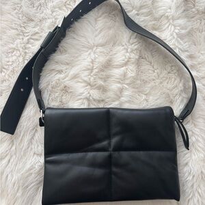 All Saints Black Crossbody Bag